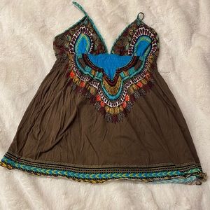 Beautiful tropical we the free top